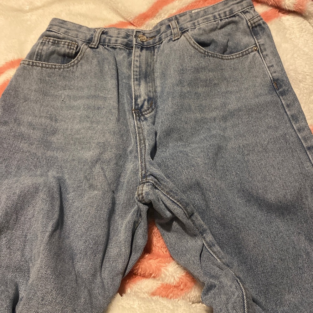 SHEIN light blue jeans